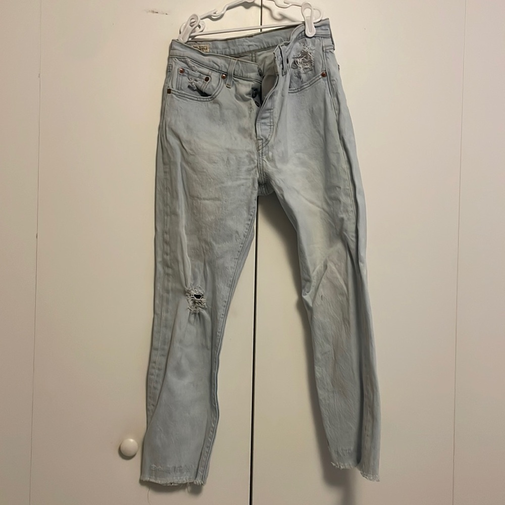 Levi Light-wash Denim Jeans